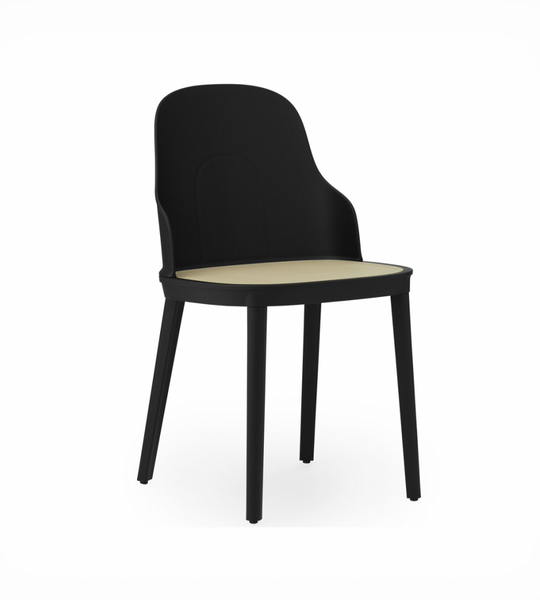 Bilde av Allez Stol Wicker Seat, Black